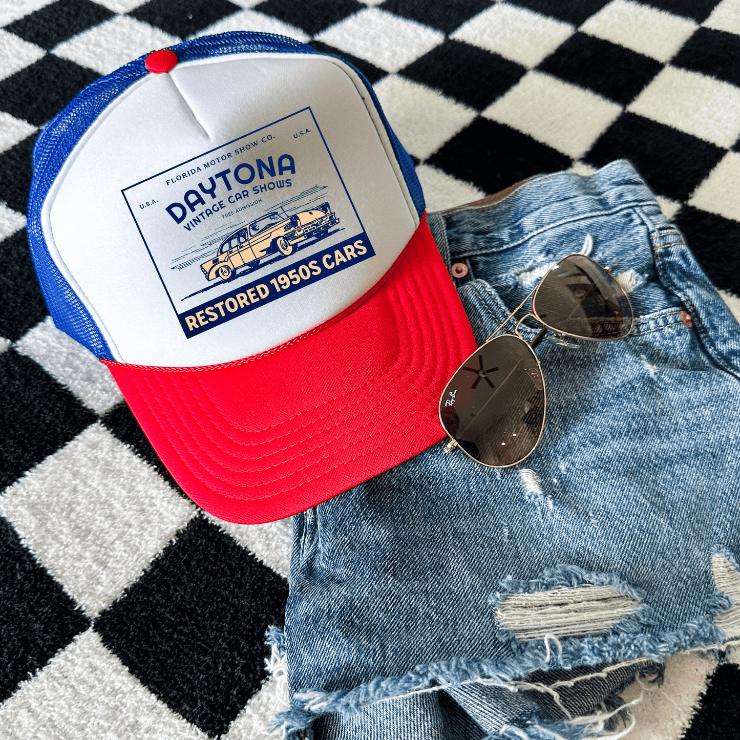 Daytona Racing- trucker hat