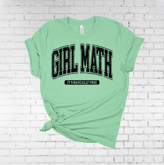 Girl Math Tee