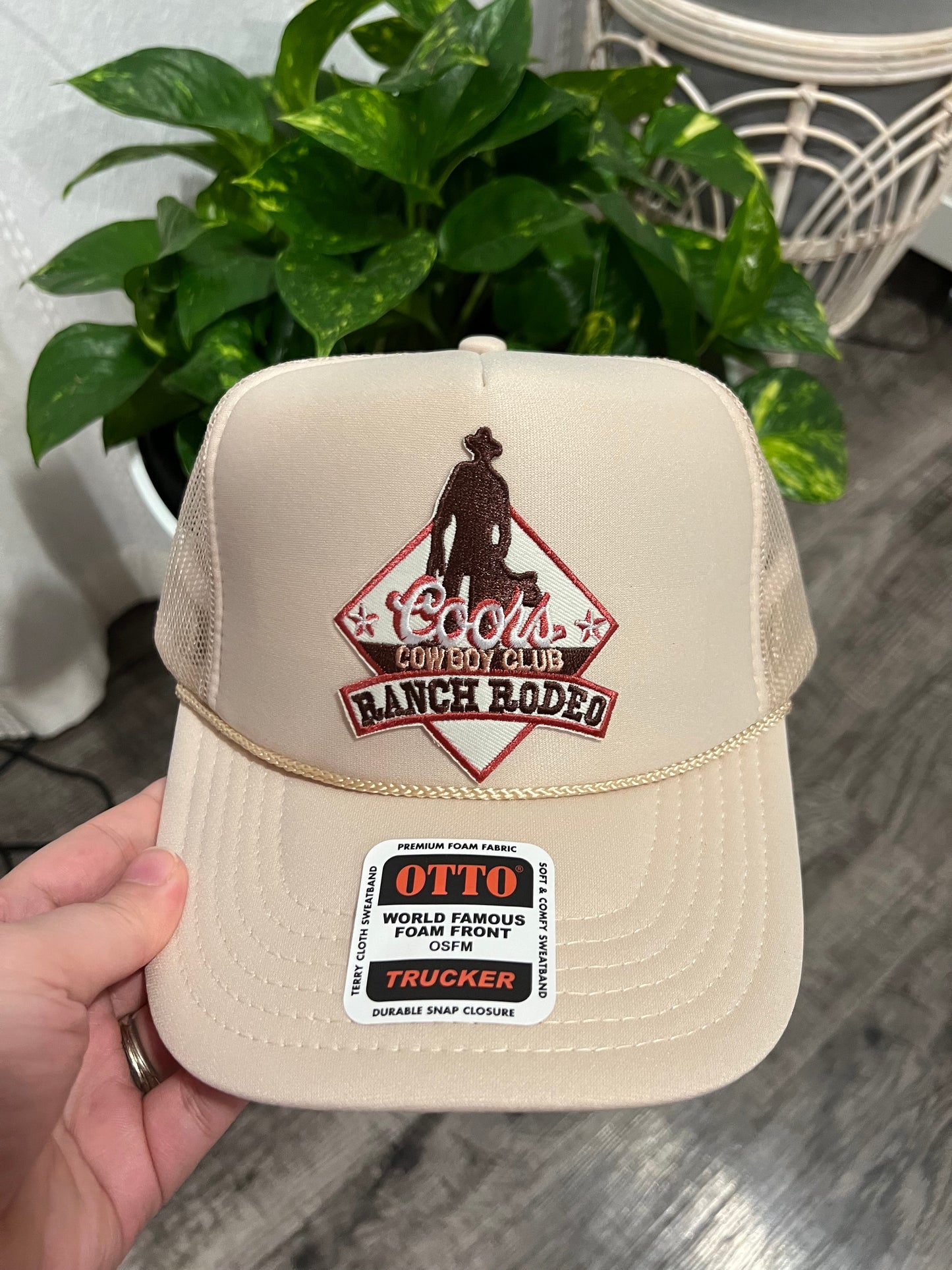 Coors Ranch Rodeo Trucker Patch Hat