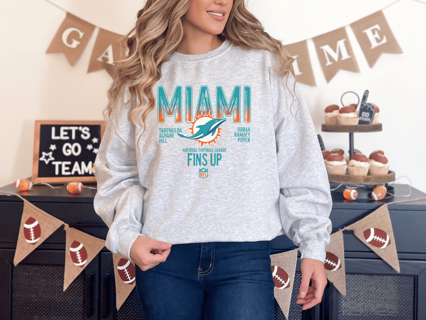 Miami Dolphins Fins Up Crew