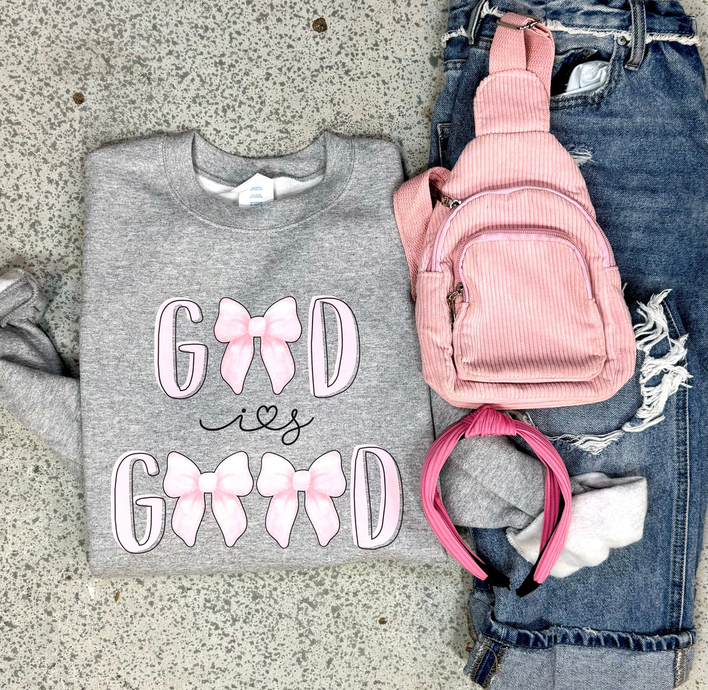 God Is Good Sweatshirt/Tee