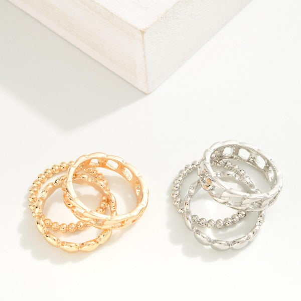 Stackable Rings