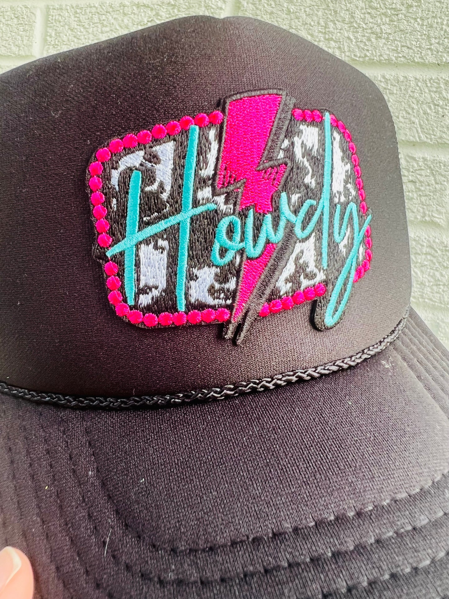 Howdy Rodeo Trucker Patch Hat