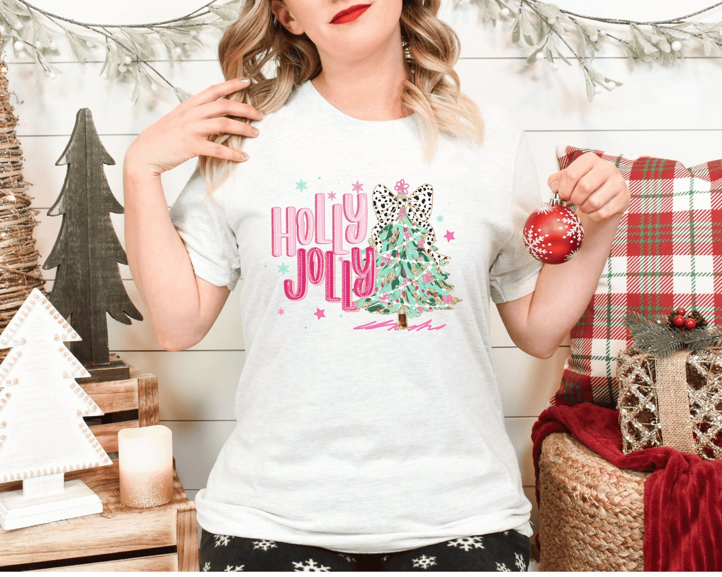 Holly Jolly Ash Tee