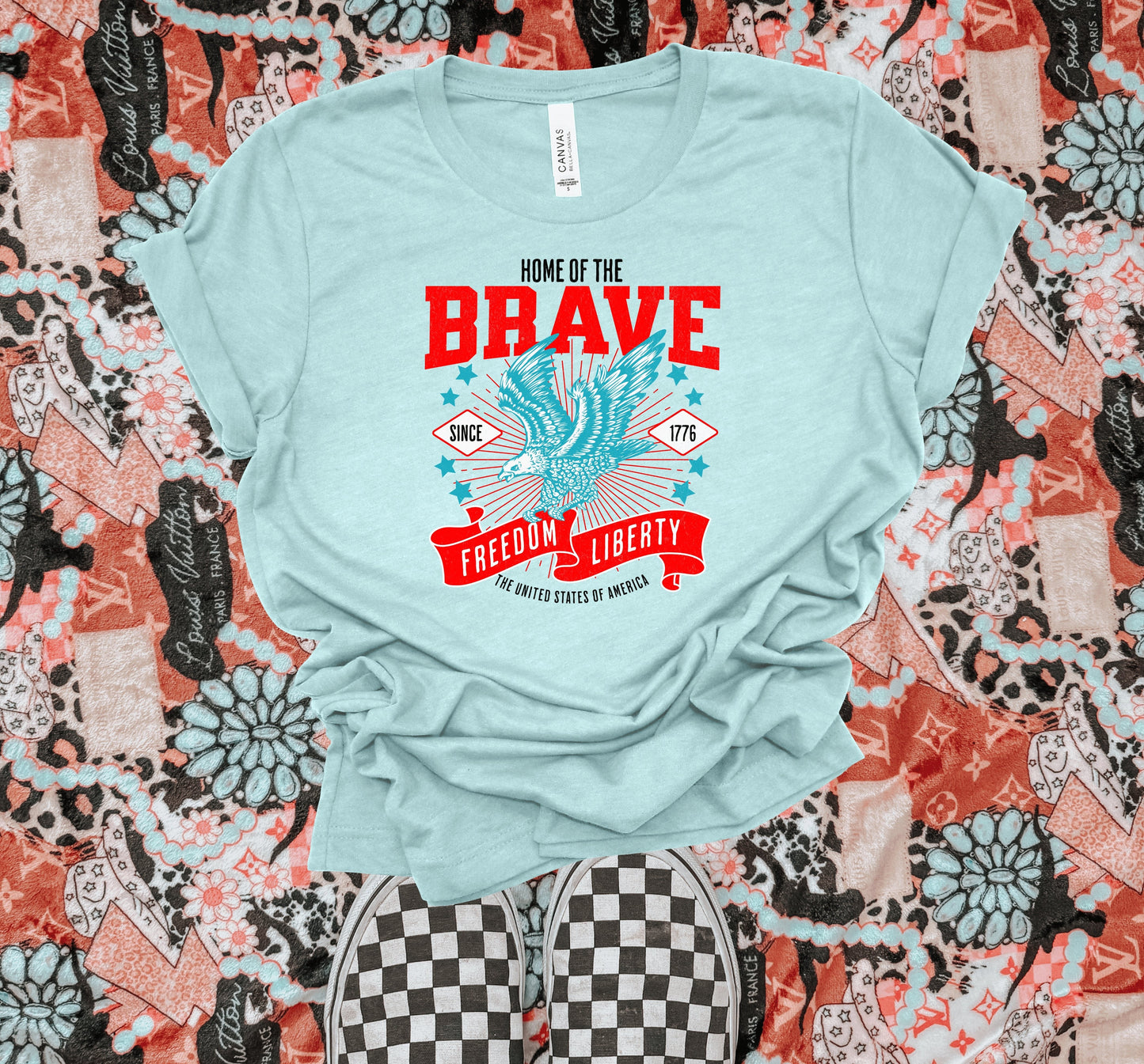 Home of the Brave tee