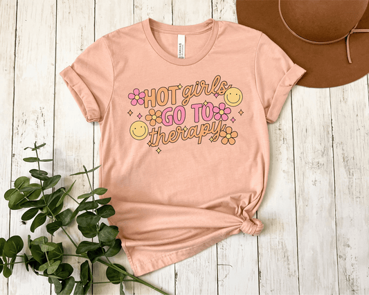 Hot girls go to therapy Tee