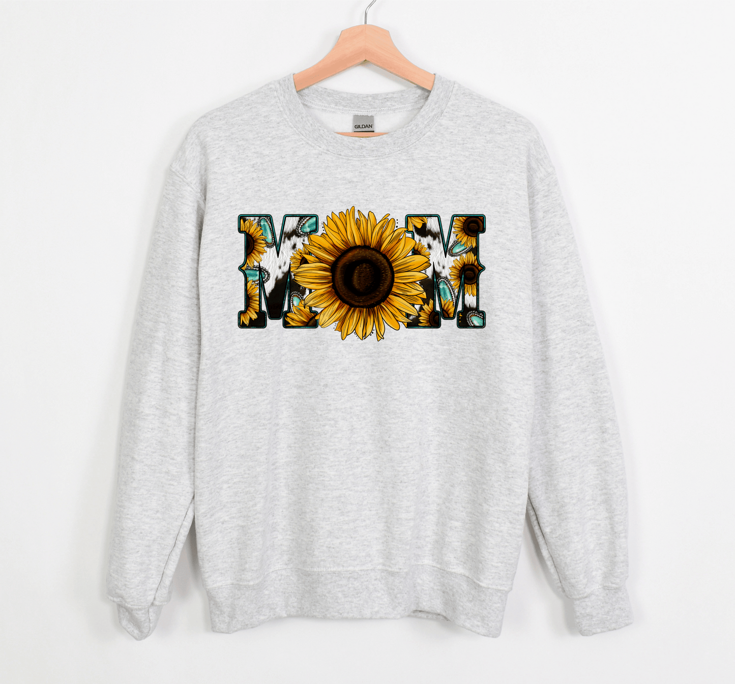 Sunflower Mom- Crew