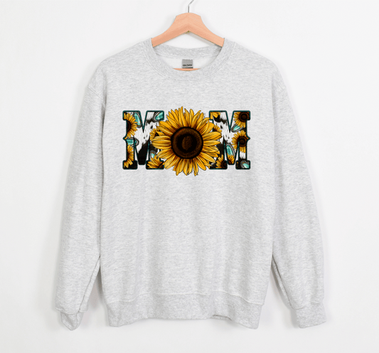 Sunflower Mom- Crew