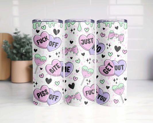 Sassy Hearts Tumbler