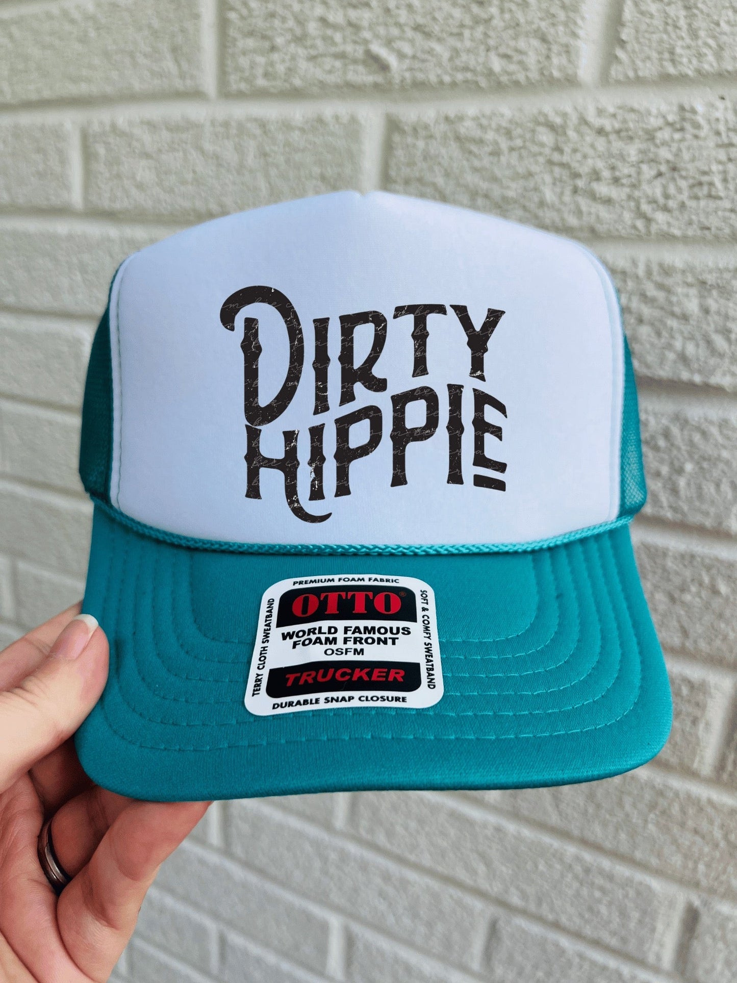 Dirty Hippie Trucker Hat