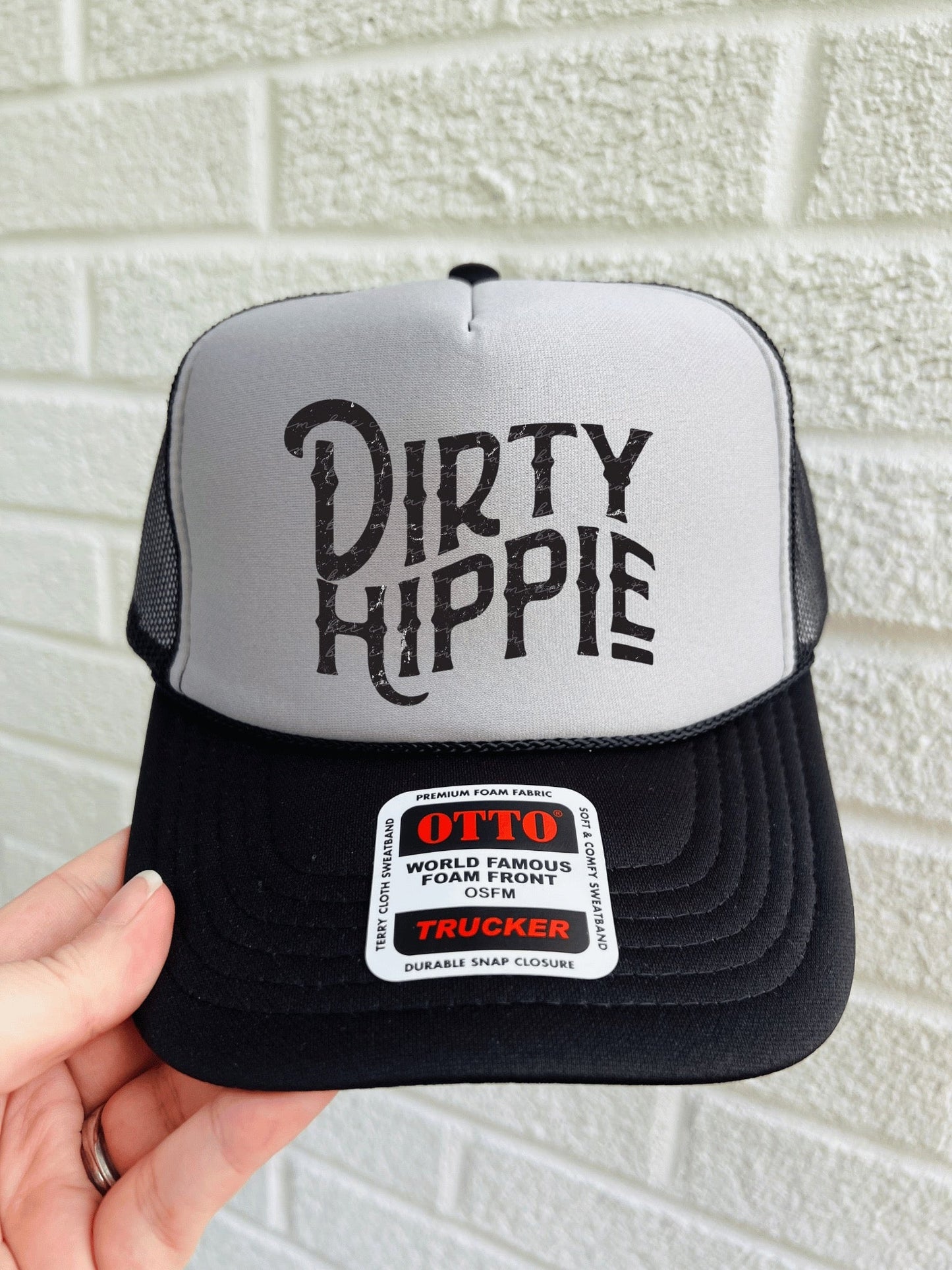 Dirty Hippie Trucker Hat