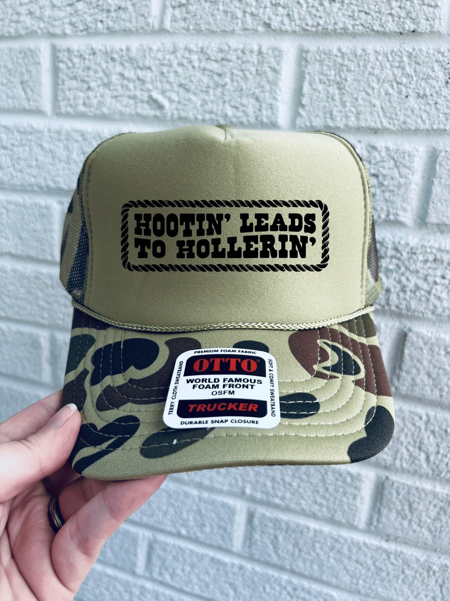 Hootin' Leads To Hollerin' Trucker Hat