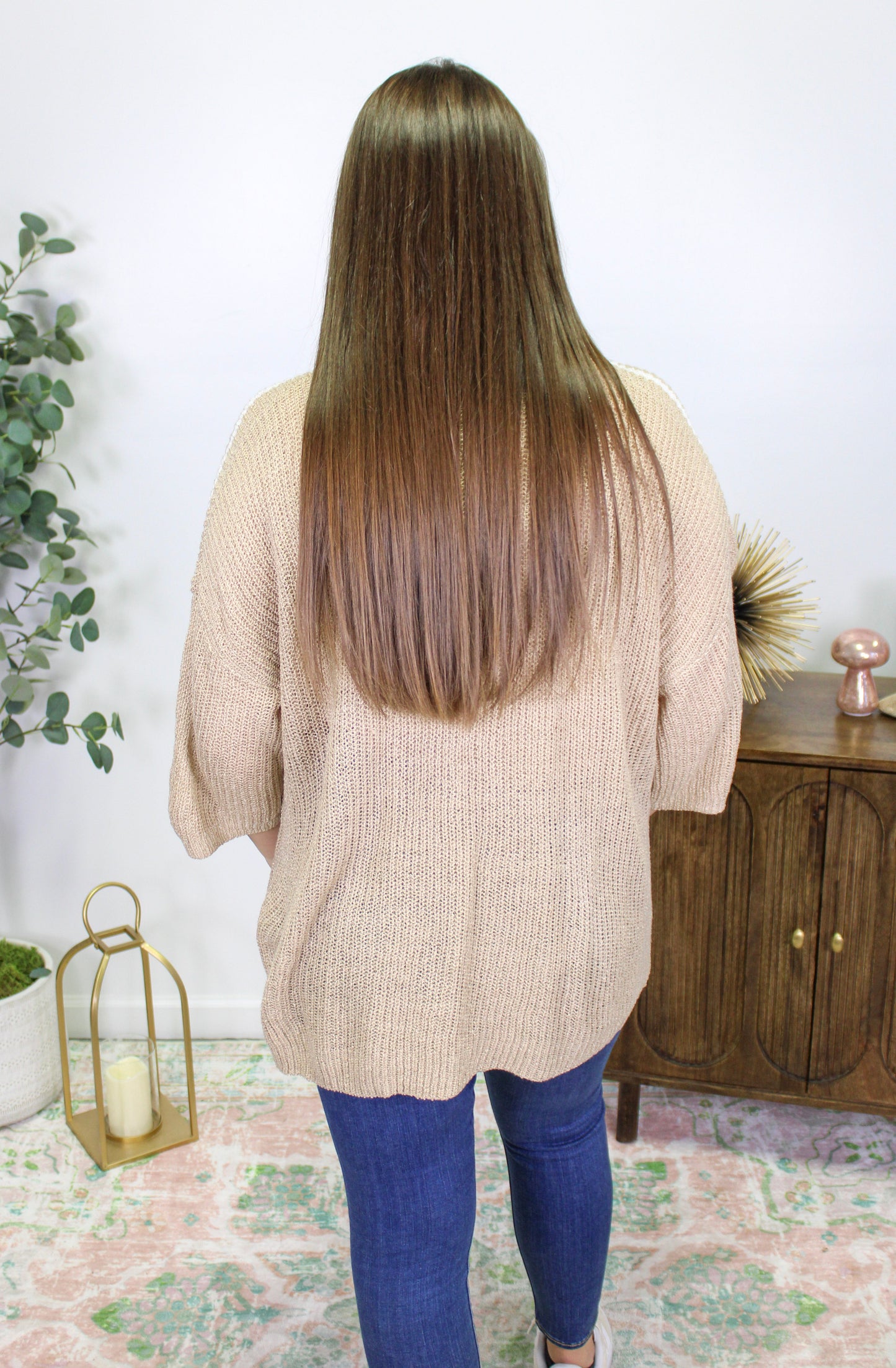 Beige Knit Sweater LT