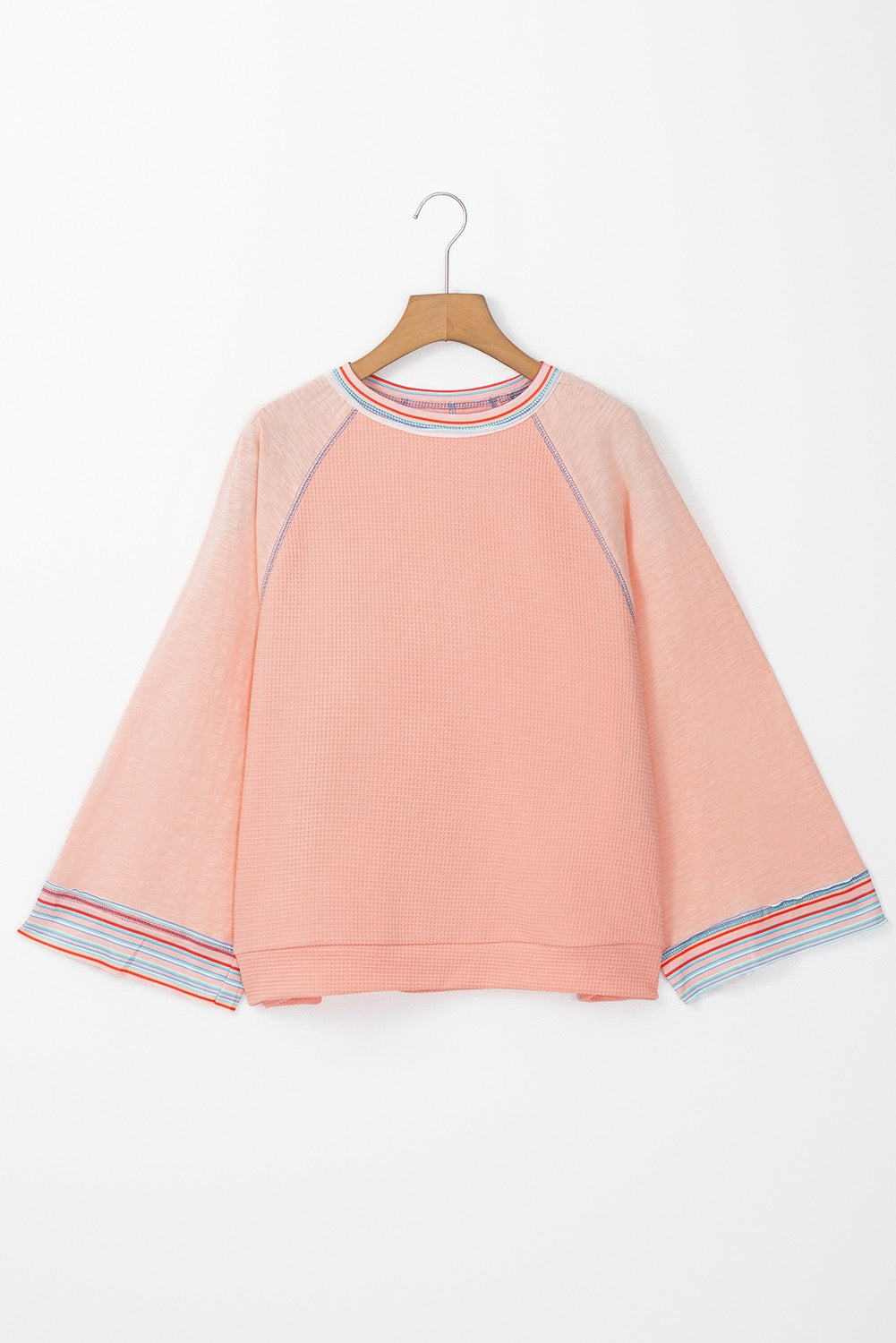 Peach Patchwork Top LT