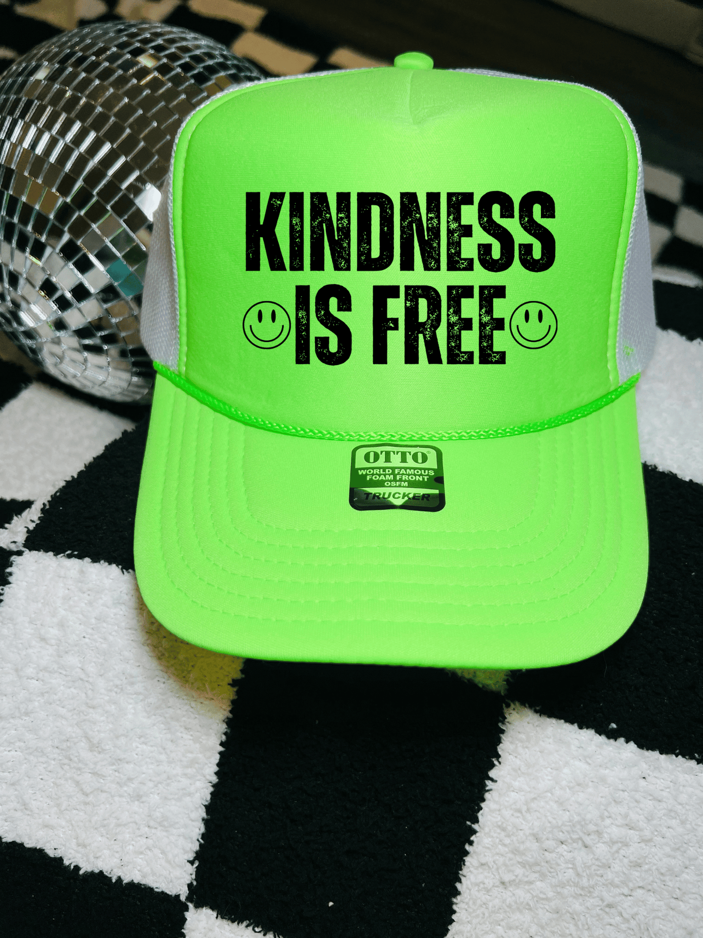 Kindness is Free trucker hat