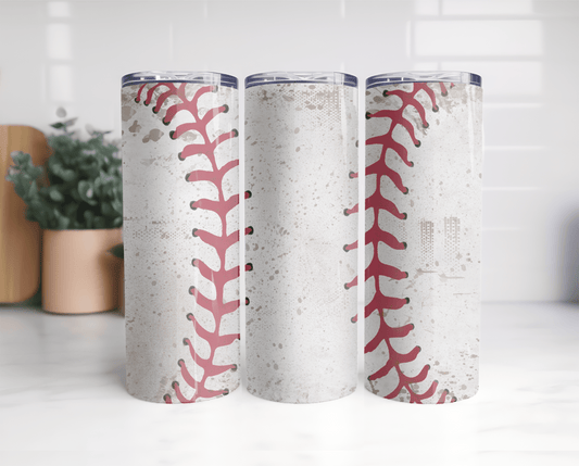 Grungy Baseball Tumbler