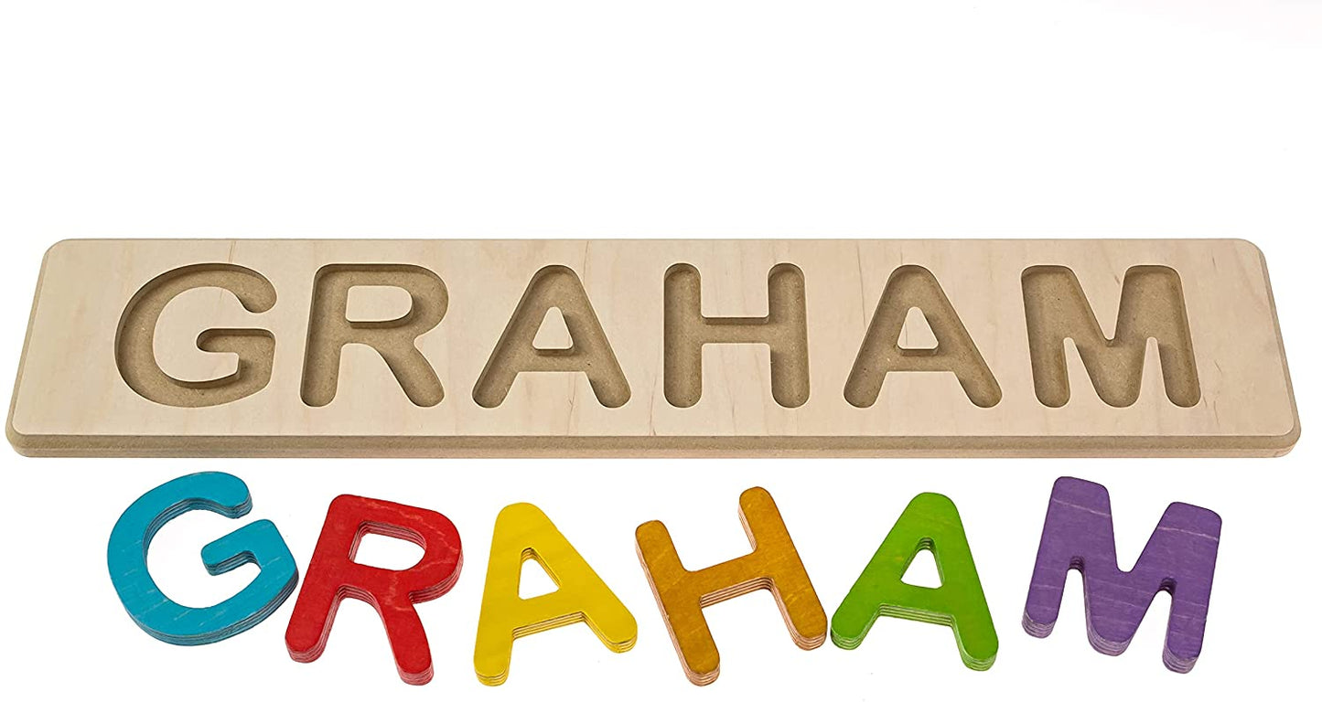 Custom Personalized Wooden Name Puzzle